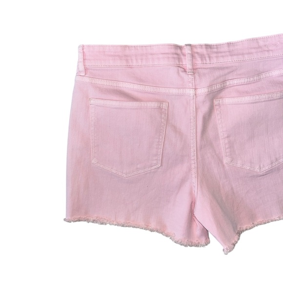 Vineyard Vines Pink Jean Shorts Raw Hem Size 28 - Picture 4 of 7
